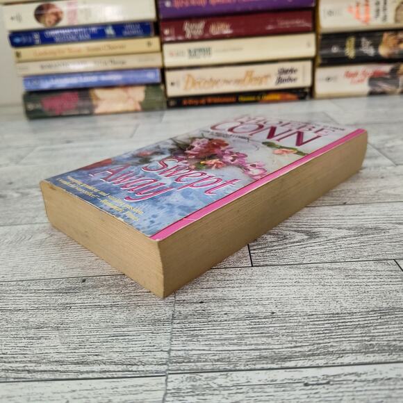 Swept Away by‎ Phoebe Conn 1994 Zebra First Printing Stepback Romance - Picture 9 of 12